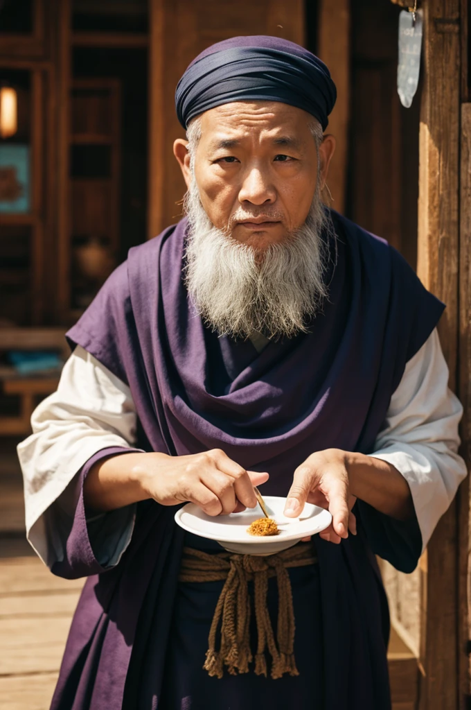 monk fortune teller