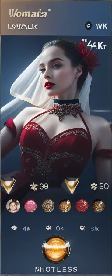 (best quality,4k,8k,highres,masterpiece:1.2),ultra-detailed,(realistic,photorealistic,photo-realistic:1.37),beautiful eyes,beautiful lips,detailed face,red lipstick,gorgeous woman,white dress,elegant fashion model,elegant look,long eyelashes,confident expression,flawless skin,posing gracefully,flowing fabric,soft and silky material,graceful movement,vibrant colors,artistic lighting,studio photo shoot, dreamy atmosphere