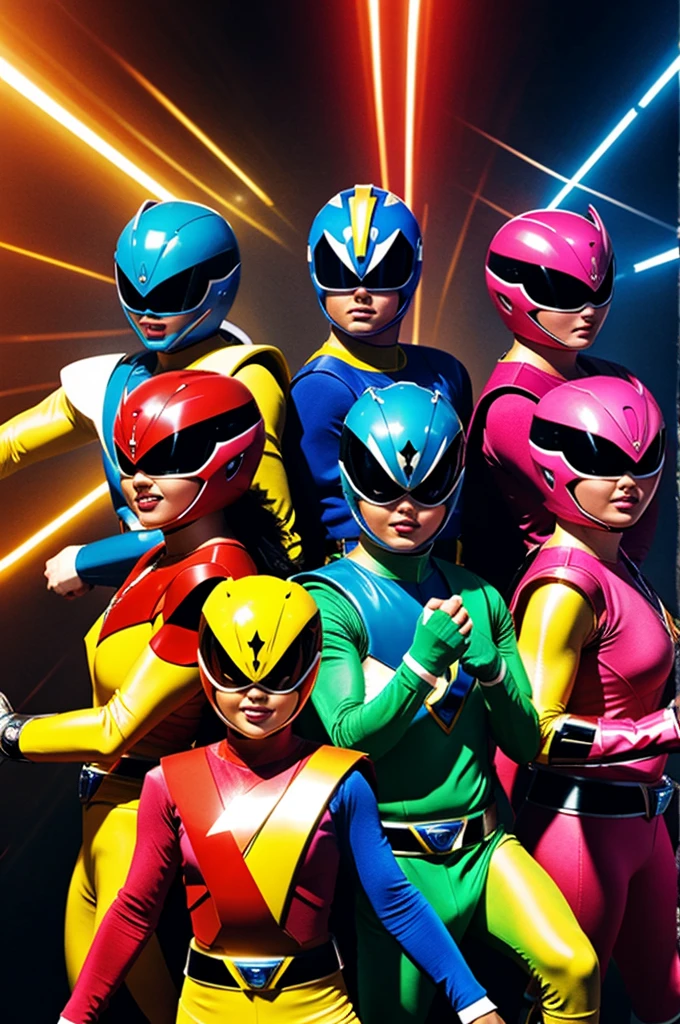 Friends power rangers