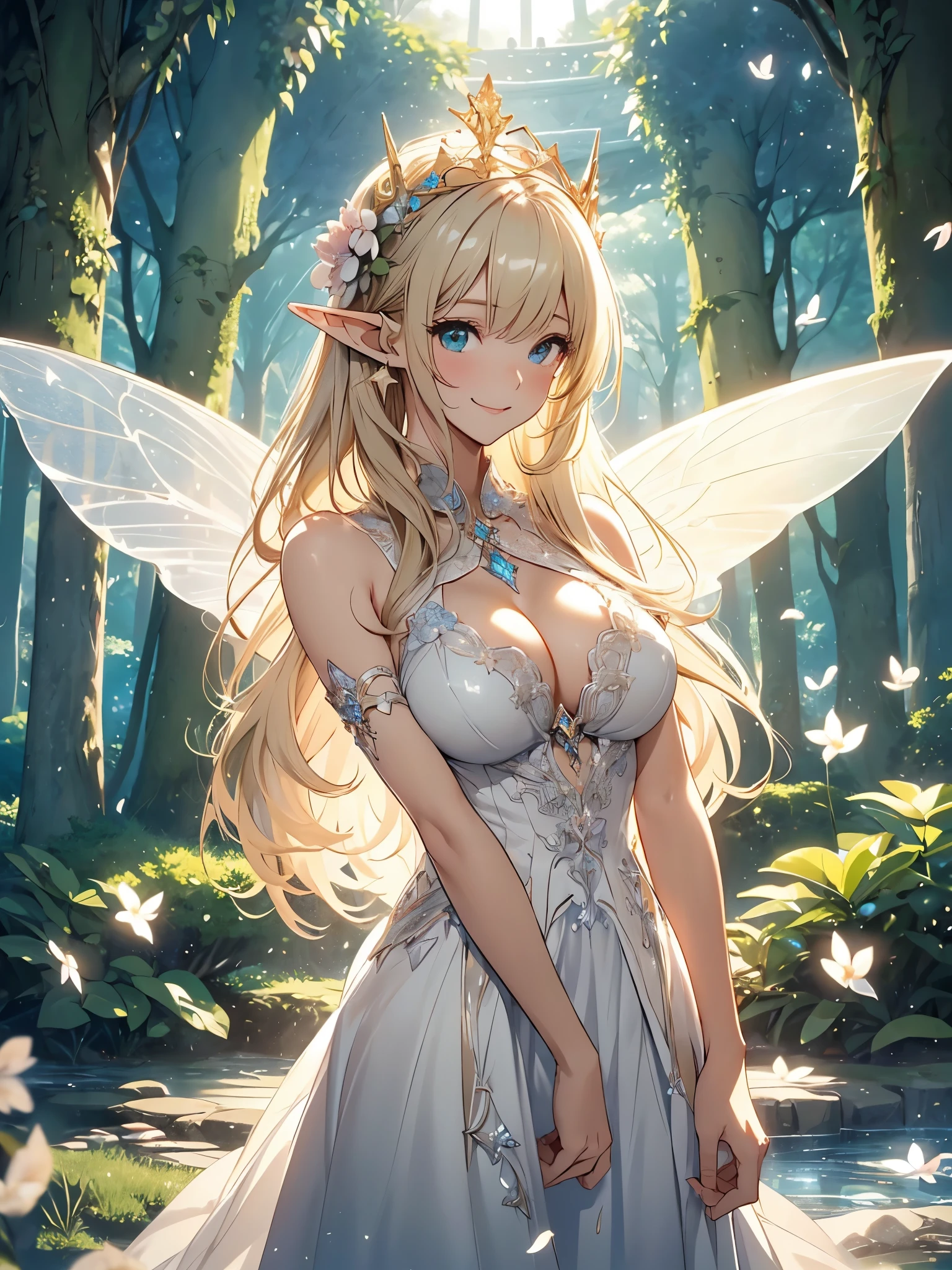 最high quality、1woman elf 、Silver Hair、Blonde、、、Beautiful foam、、CourtyardShining fairy wings、NP: Worst quality ,Flower fractal art 、see-throughbodystocking,Beautiful side shot, radiance,High-definition depiction, Realistic, 8k, Unity, beautiful Shot, light smile, Beautifully and vividly drawn, , Beautiful, beautiful, clear skin、sexy,beautiful dress,Countless rays of light pouring down, Swirling Light, big background, Raise one arm above your head, Intense light is emitted from the magic circle in front of the girl. forest、Lots of leaves、Green leaves、flower、Particles of light、
Romanticism,Cowboy Shot: The most beautiful form of chaos, Mr..々color, Intertwined flowers, Particle,magical gentle light,smile,sexy,image quality、masterpiece、Beautiful Face、Super beautiful elf woman((Big breasted 22 year old office lady、Nipples、Bust 100,Beautiful long ironed hair 、Blonde hair,height: 165cm。、sexy、Esbian、、high quality、、background((Star Narski)))、Starry Sky、Visual art、Written boundary depth、、Elf Ears、、universe、Happy smile、Gentle light、Elf forest、elegant、ticker beautiful decorative、、magic、forest、Beautiful tiara、Beautiful bed、Beautiful Landscape、A kind smile、wonderful、Fluttering petals、Dance happily、、Cultivate fantasy、、Mystery light Lots of flowers、、art、forest, palace, art,mystery,Ultra-high resolution,atmosphere