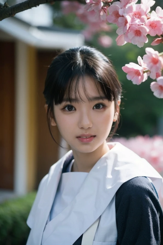 a photo portrait of aika-sawaguchi, Upper Body, A gentle smile,