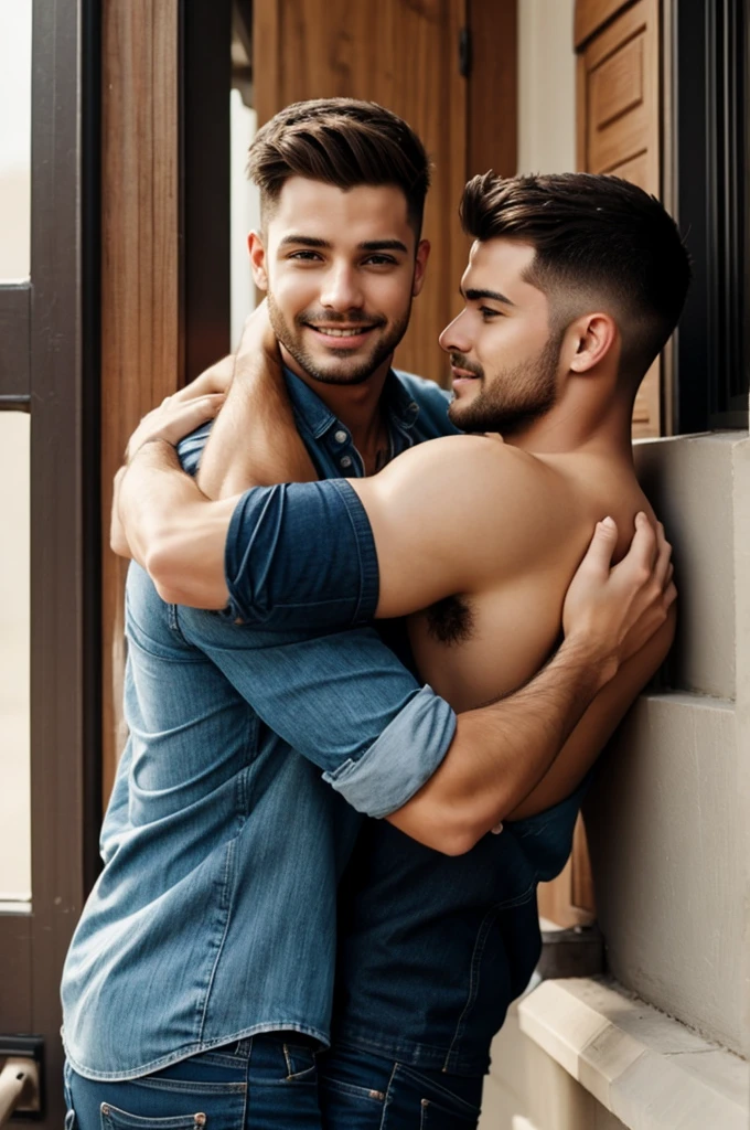 Guys are gay and brave