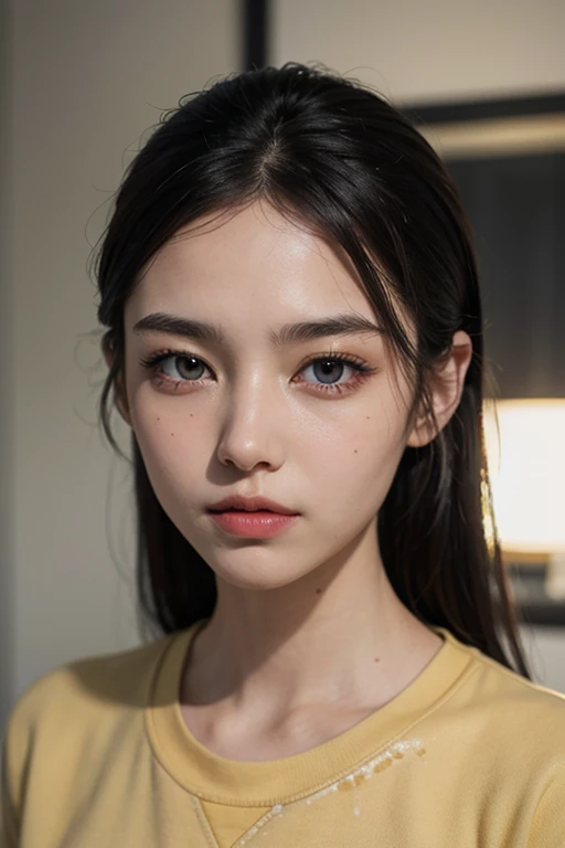 Highest image quality, masterpiece, Super:1.4), Number of photos, 1 girl,Highly detailed face and skin textures, Delicate eyes, Realistic eyes, 美丽Delicate eyes, (Realistic skin), attractive, Super锋利度, Surrealism, Very detailed, Golden Ratio, (Sweatshirt, water leakage, That&#39;That&#39;It's too dark, despair, Be compassionate, poor, light, Big watery eyes, Big watery eyes, (The clothes are torn: 1.5), ((Wet clothes: 1.4)), Shoulder, True Rain, Wet hair, ((South Korea, Whole body))