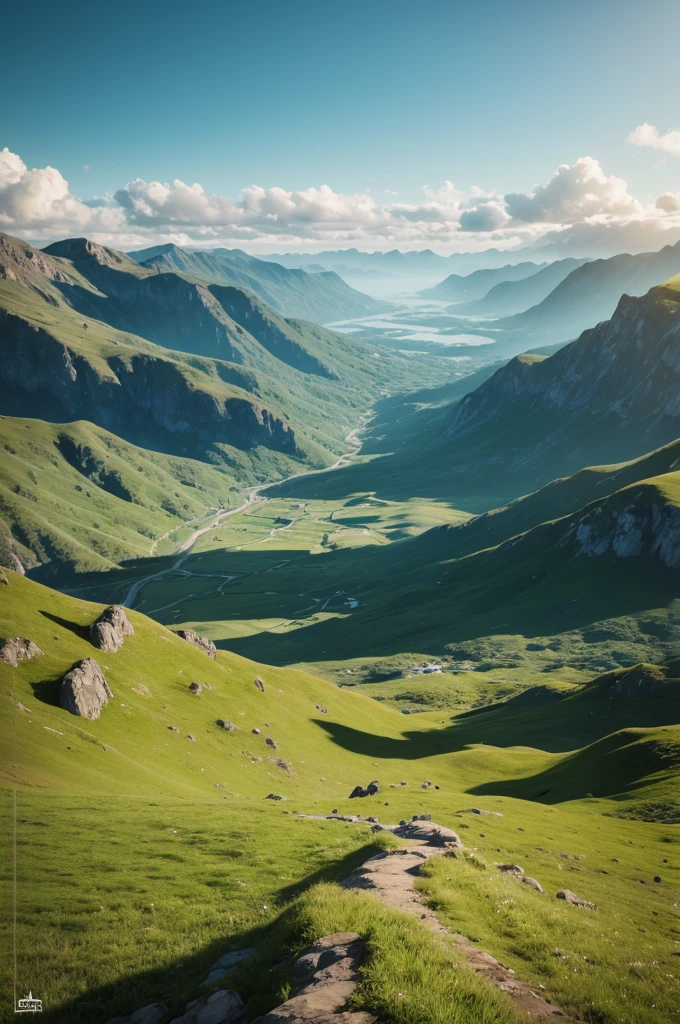 Realistic landscape animations
