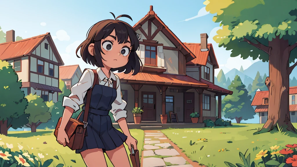 ((best qualityer, work of art)), house, front
