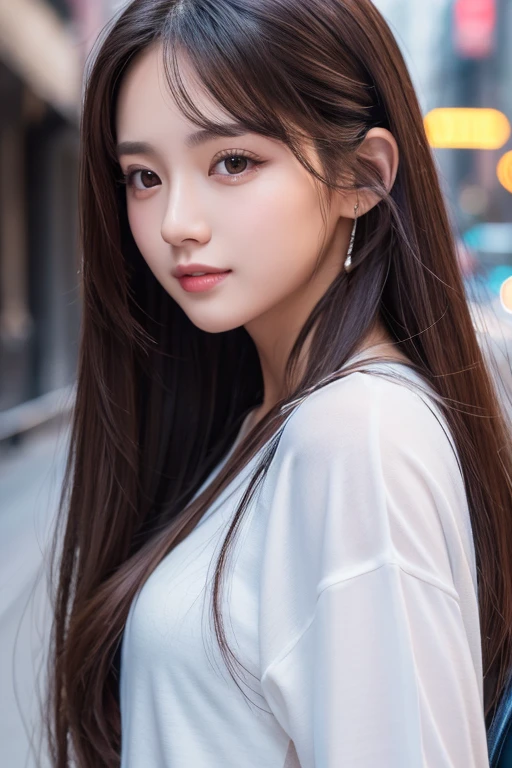 Long Hair Young face Beauty of the highest quality 8K