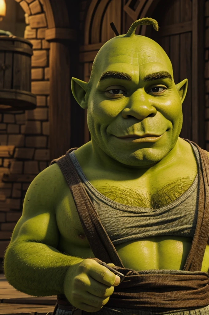 Shrek guapo