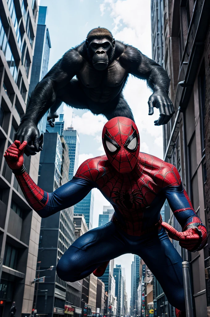 Spiderman vs King Kong