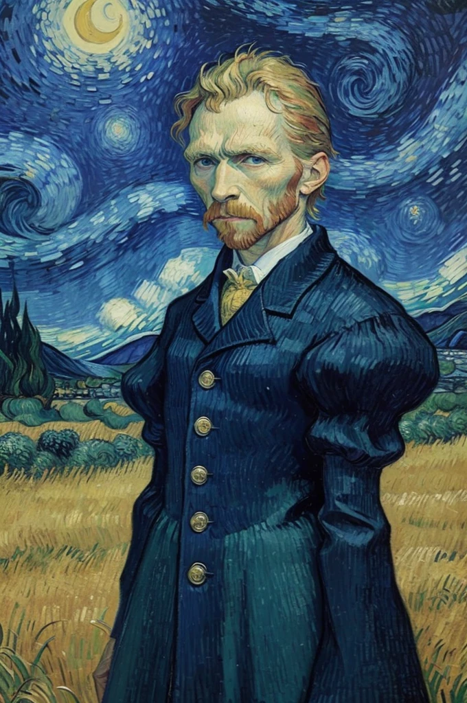 Vincent Van Gogh triste 