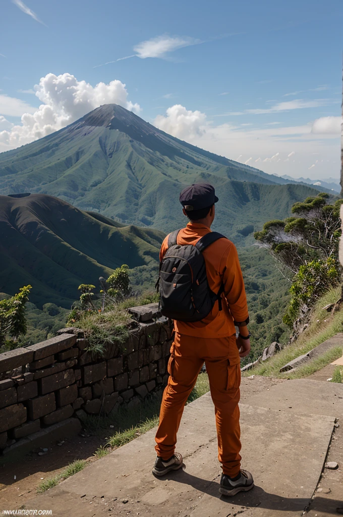 Orang bercinta di atas gunung