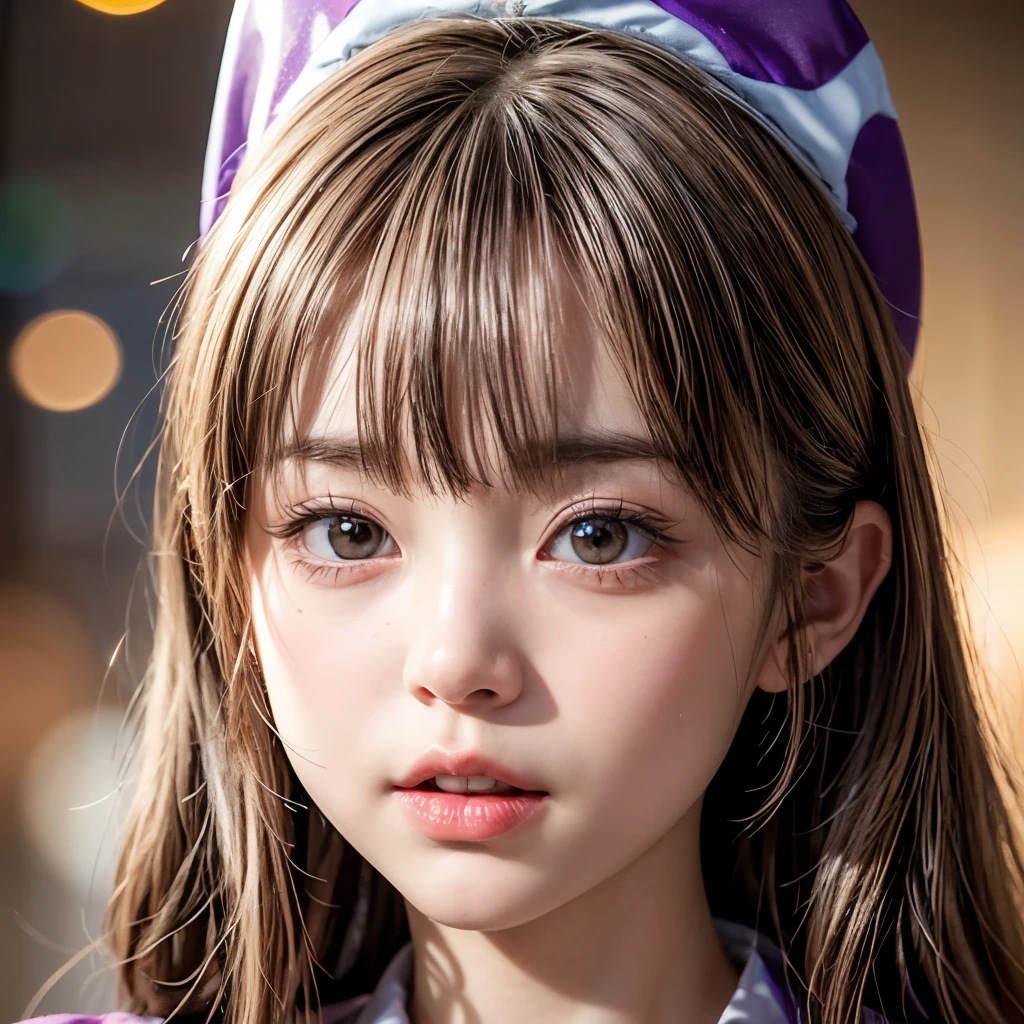 NSFW, 8k, High-level, absurd, masterpiece, best quality, primitive, very detailed CG, very detailed wallpaper, perfect lighting, Extremely detailed (((The personifying " Willy Wonka " as a ))), MysticSight, Tyndall effect, Tyndall scattering, Studio gray background with (many Dazzling RainbowColor particles BokeH:1.28), (RoundlyButts, ThighGap), (Exposed:0.4), (Assfocus with looking ahead), BREAK (NOGIZAKA face variations) Extremely Detailed very KAWAII face variations, perfect anatomy, Childish, captivating gaze, elaborate detailed Eyes with (sparkling highlights:1.28), long eyelashes、Glossy RED Lips with beautiful details, Coquettish tongue, Rosy cheeks, Radiant PearlSkin with clear transparency . { (Dynamic LifeLike expressions:1.4) | :d) }, (large eyes:-1) .