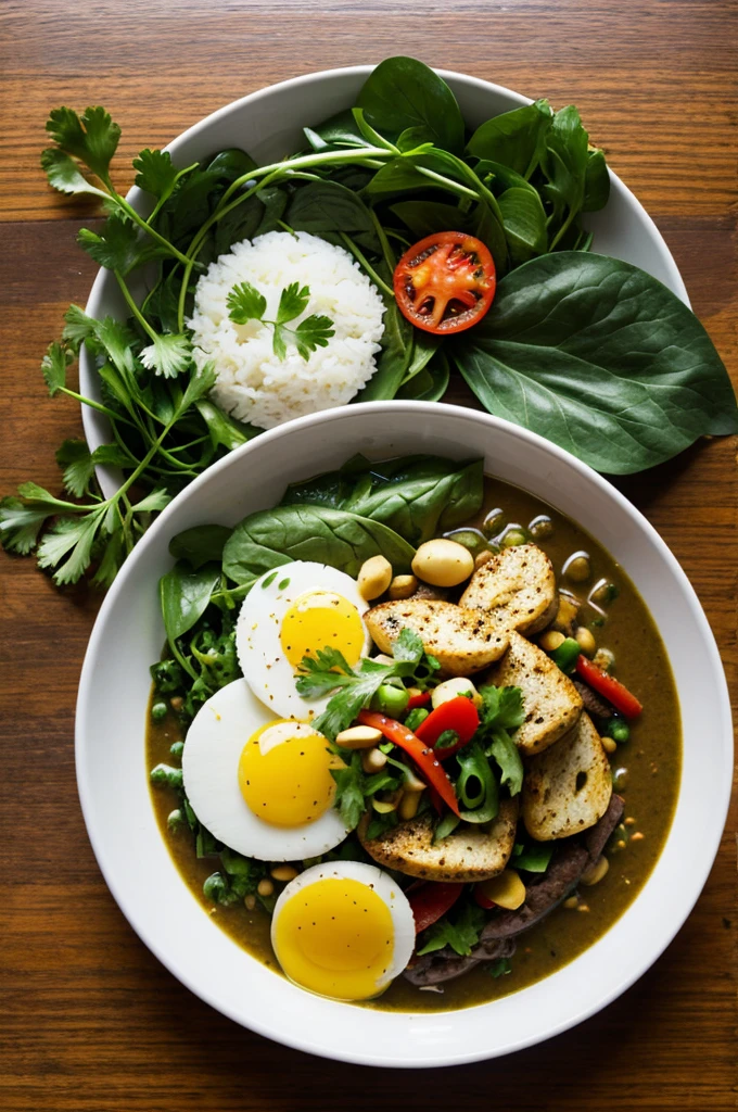 Jungle dish with paiche