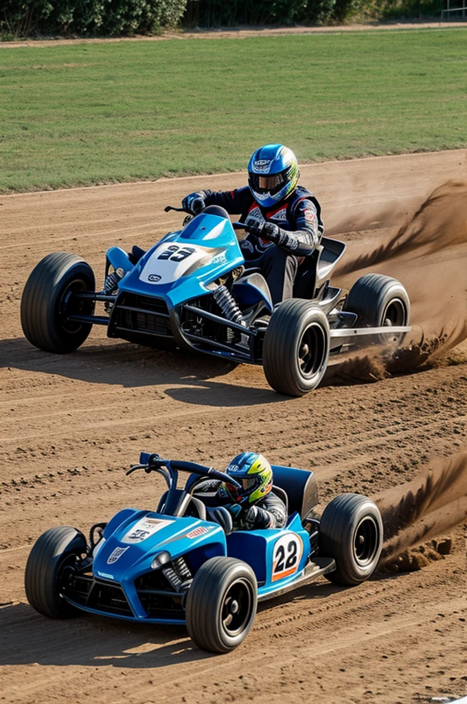 Broken dump karting