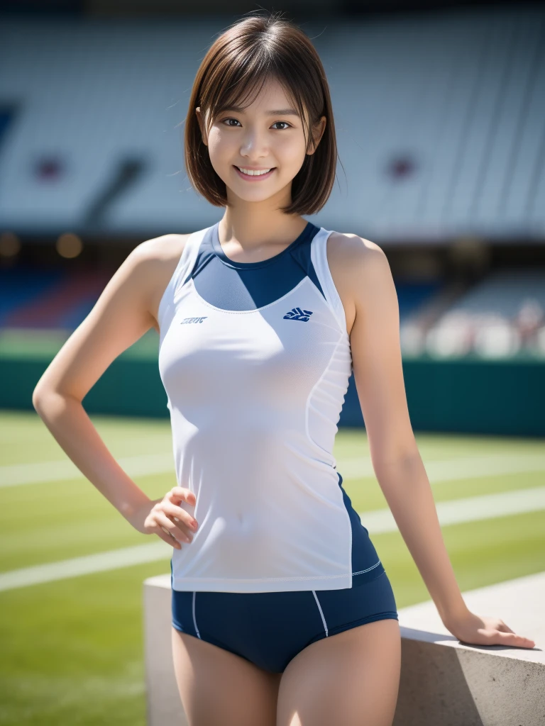 8K quality、High resolution、Realistic skin texture、High resolutionの瞳、woman、Sleeveless tennis wear、Miniskirt with no panties、Princess Hair、thin、Bare crotch、リアルなwoman性器、Small breasts、Blonde、thin脚、Sweating profusely、Sweat accumulates in the chest、garden、Well-groomed navel、Lean forward and place your hands on the chair、Touching the groin、Ecstatic expression、Shooting from behind、Bare back、ラケットのグリップをwoman器に入れる、Grab your ass