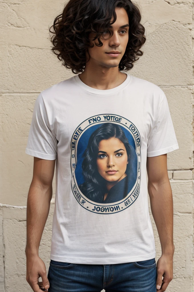 Design for a vintage t-shirt