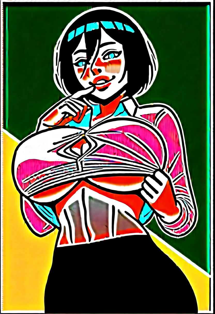 score_9, score_8_up, score_8, score_9, 1girl, mikasa ackerman, big lashes, eye liner, solo , teacher, white shirt, tied shirt, classroom, provocative face, naughty face, smile, huge breasts, smile, very big breasts, big lips, naughty face, smile, blushing, slutty teacher custome, underboob cut, knotted shirt, grabbing one breast, , breasts squeezing together, looking at the viewer, from below, pencil skirt, caressing viewer crotch,