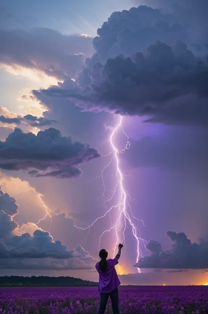 thunder,purple
