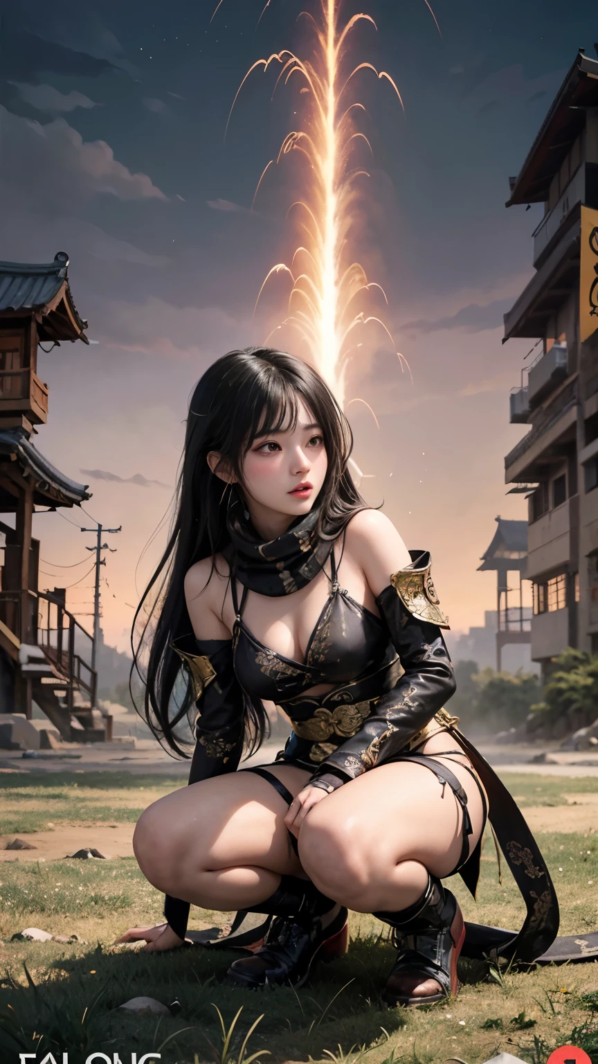 （asterpiece, Best quality), 1girll, Black hair, Wearing gold wire glasses, Cyberpunk, Solo, waist-high, Sexy appearance，Trailer poster effect（The scene of the explosion）My eyes were full of confusion，He clenched his fists，Rush up，Deliver a fatal blow to your opponent，full bodyesbian，Full Body Male Mage 32K（tmasterpiece，k hd，hyper HD，32K）Flowing black hair，The camp is disorganized，zydink， a color， patriot （Ruins）， （Linen batik scarf）， Angry fighting stance， looking at the ground， Batik linen bandana， Chinese python pattern long-sleeved garment， （Abstract propylene splash：1.2）， Dark clouds lightning background，Flour flies（realisticlying：1.4），Black color hair，Flour fluttering，Background fog， A high resolution， the detail， RAW photogr， Sharp Re， Nikon D850 Film Stock Photo by Jefferies Lee 4 Kodak Portra 400 Camera F1.6 shots, Rich colors, ultra-realistic vivid textures, Dramatic lighting, Unreal Engine Art Station Trend, cinestir 800，Flowing black hair,（（（Platinum Mage））），The male mage was furious，Trailer poster effect，Xiaoyi、Mu Ling、Autumn lotus、with a cold、Kazumi、Dai Yun、Yajing、Mengjie、Ling Wei、Midland、Panhai、Yan Ying、Security forces、Aim for、Zhou Nan、Autumn butterflies、Qianyi、anjou、Shi Rui、Mountain geese、Youling、Incense、Xiaolan、White glow、Jade Mountain、Cold shock、Autumn Cui、Summer Willow、As it is、yinan、Shuyi、Emerald peach、Send Yao、romatic、Ask Willow、Phantom peach、, Mengyao、Kexin、Siqi、jiayi、wanting、Yajing、Yuwei、YU Yan、Perran、Shin-yeon、Mengjie、Lizzy、Jingwen、Yuechan、Changxi、Midland、wanting、Xue Xian、Yajing、Huixi、mano、YU Yan、Sang Yu