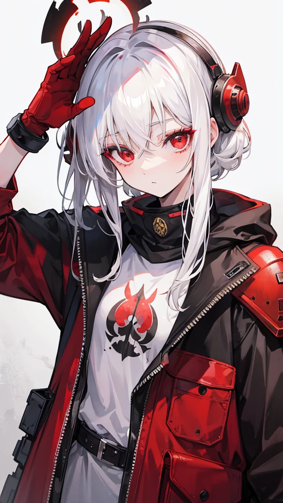 Female, White hair, Red eyes, Psycho Glove, 160 cm, 29 years, Shovel, Psycho Helmet, Turtle's Rusty bracelet, Psycho Armor, Tomboy, wasteland