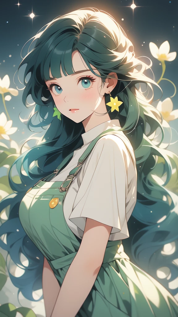 Big fat girl in tight yellow sundress, ,Lineartnime, anime simple style
1woman.flower painting on sequins overalls.sequins shinywhite lips. eyeshadow.shinywhiteeyeliner.bustshot.(ultradetailed:1.4).16K.bestshot.musterpiece.,starrystarscloudcolorful,,maomao,1girl,blunt bangs,green hair,long hair,blue eyes,solo,