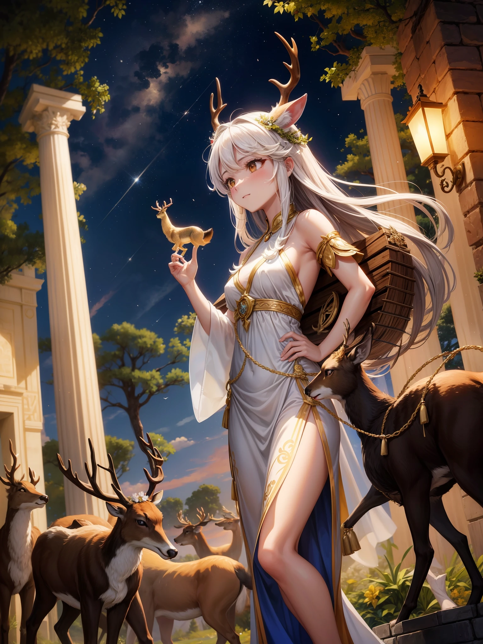 (shepherd holding a stick, wandering, sheep, sheep, sheep,sheep,sheep,sheep,sheep, many sheep and dogs and birds, blood, dirty clothes, a mature sad female, back of female, ethereal, large breasts, vivid color, bare shoulders, arms down, armpits, thighs, [light smile], expressionless, masterpiece, 8k resolution, fantasy art, ((high jumper's body proportions)), ((obesity: 0.0)), ((((no panties)))), ((no panties))), ((( No pants))),(((No socks)))),(No skirt)))),((No shoes)))),((Dynamic posture)))), (Full body))), , (Greek feet), (Carefully groomed nails),((Delicate and small toes, perfect toes))), (Camel toes),((Correct anatomy)),((Correct dissection))),( Clothing: high slit design, white flowers cut at the waist, perfectly blending with the figure))), (((the world of clouds and mist))), (the clothes are painted with dirty and blood )))),