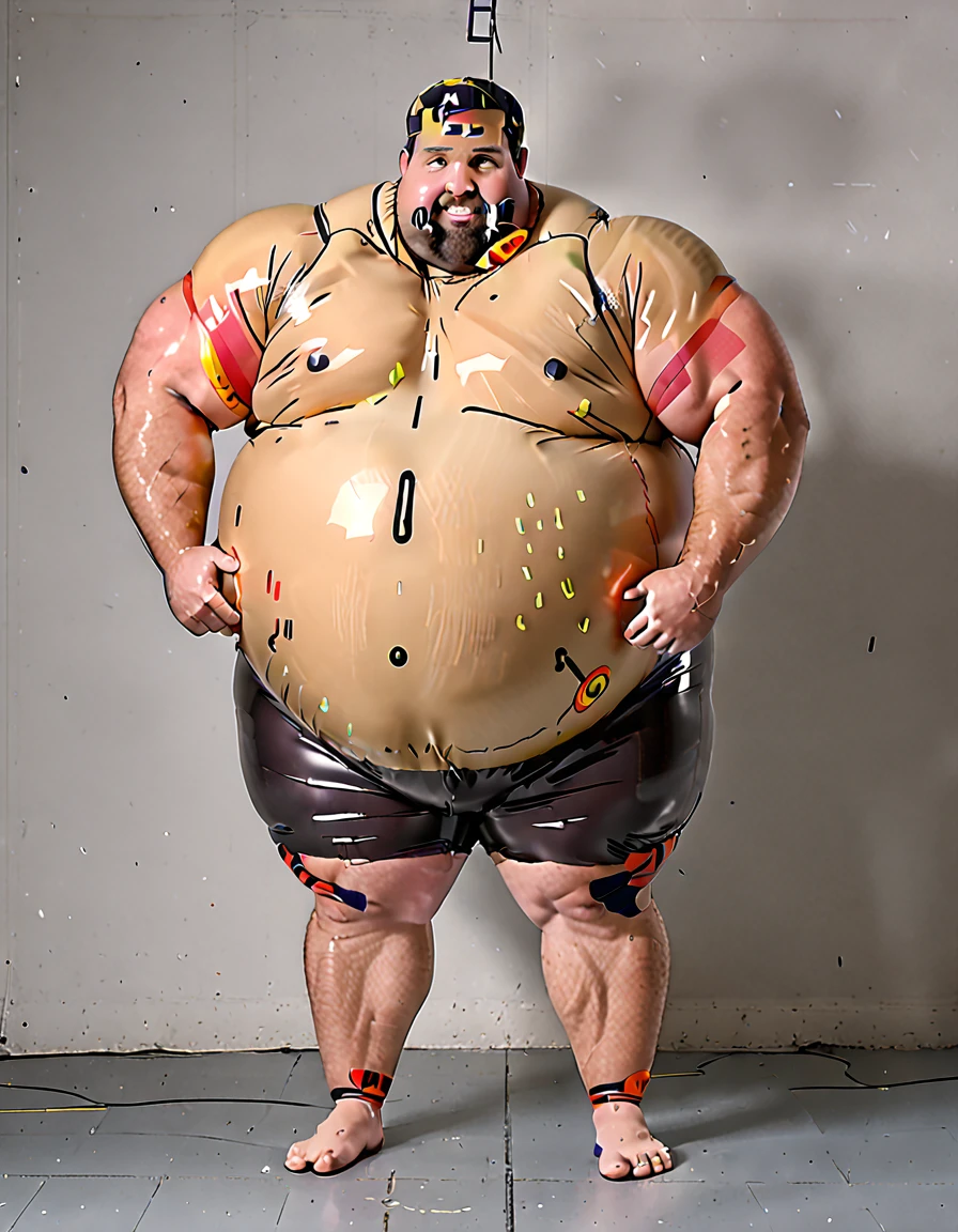 score_9, score_8_up, score_7_up, score_6_up, score_5_up, score_4_up, strong man fat , , inflating, , living inflatable, expansion, spherical inflation,