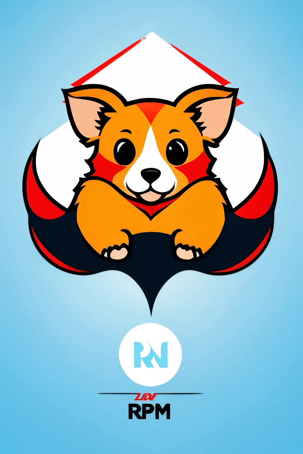 make a logo with name "rj" 