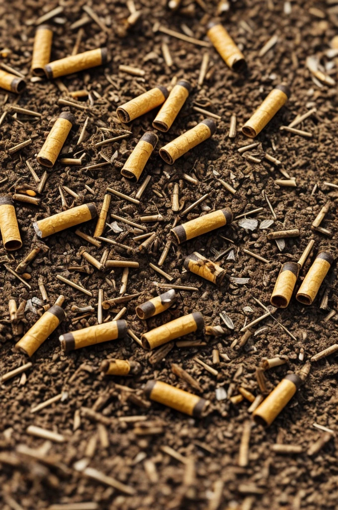 Create a logo for a company that produces insecticide based on cigarette butts