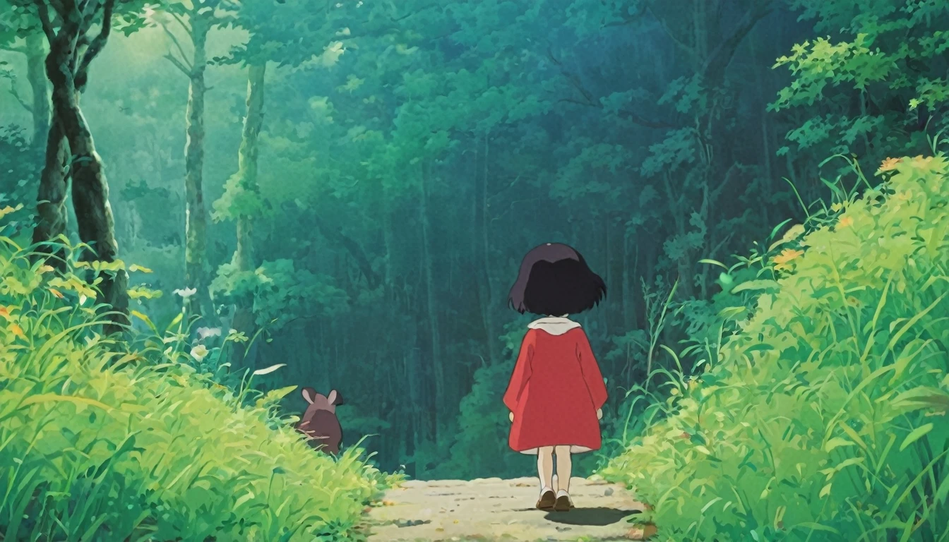 (Minimalism:1.4), Studio Ghibli movies「Kiki&#39;s Delivery Service」Kiki, (The best quality at its best, masterpiece, Representative works, Official Art, Professional, Unity8k wallpaper:1.3)