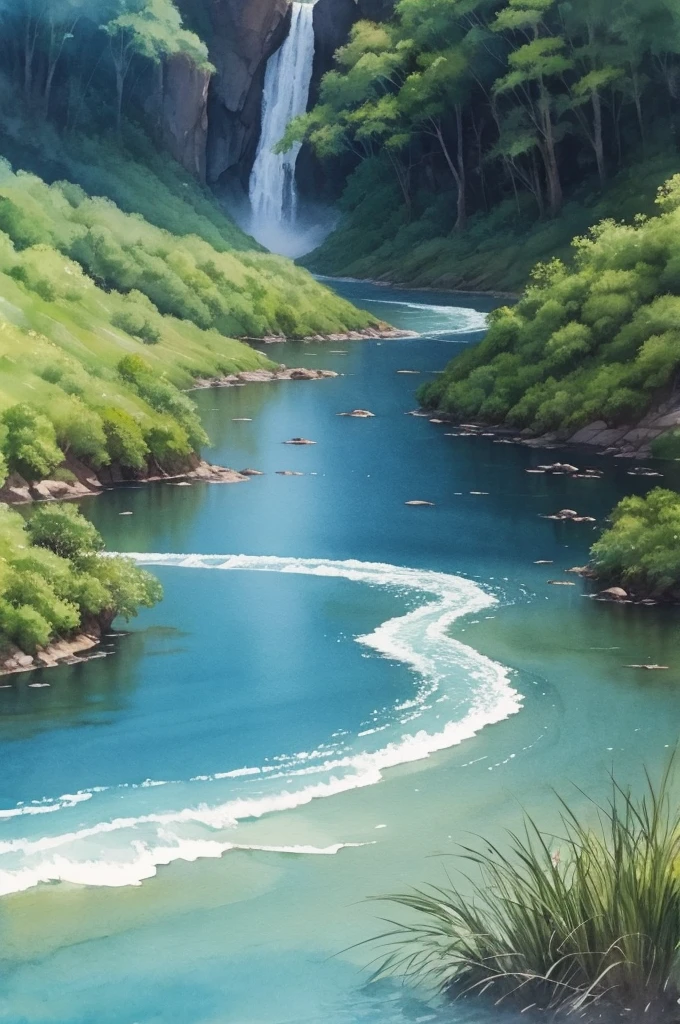 water colour
