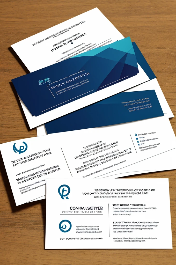 Design invitation cards for conferences and festivals