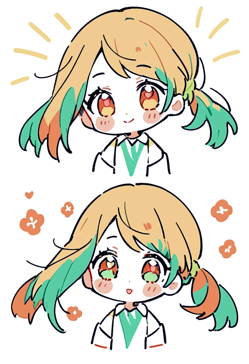 Create a character for me with cute and simple lines