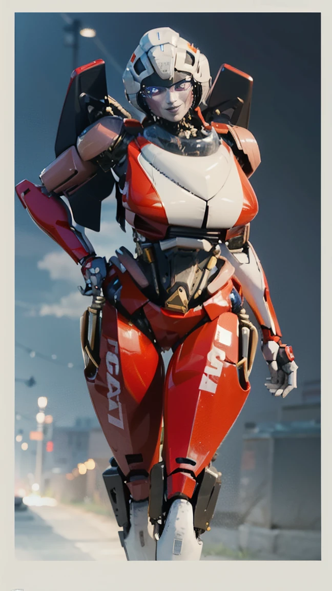 ROTB_Arcee, 1 girl, big breasts, innie pussy, smile, robot, mecha, (bright Eyes:1.2), wide hips, belly button, thick thighs, TEE POSE 1:3 , modelado 3D, voluptuous, foreground, Front focus, portrait, front 1:2, looking at the front observer, modelado 3D , 3D , blender Full body hole body highly detailed, highly detailed figure, female full body, female body, humanoid woman, female full-skin figure, realistic body structure, woman body, female human torso, perfect human female specimen, human female, detailed body structure