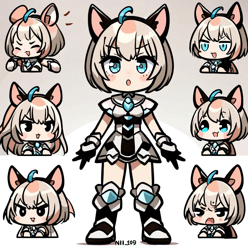 Beautiful pink dog,puppy ears,green fur,various expressions,having fun,look different,angry,expectant laughter,Disappointment 1,adorable eyes,white be, illustration-nii 5-cute style, emoji as illustration set, with bold manga line style,
dark white dynamic pose,,f/ groups,Related characters,old meme core