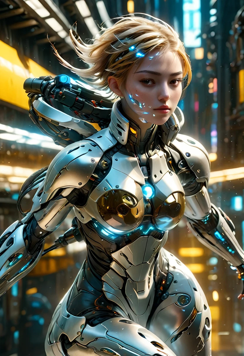 ((best quality)), ((masterpiece)), (detailed:1.4), 3D, Image of a beautiful cyberpunk woman,human development report (high dynamic range),Ray tracing,NVIDIA RTX,super resolution,Unreal 5,subsurface scattering,PBR texture,post processing,Anisotropic filtering,depth of field,Maximum clarity and sharpness,multi-layer texture,Albedo and specular maps,surface coloring,Accurate simulation of light-material interaction,Perfect proportion,octane rendering,Two-tone lighting,Large aperture,Low ISO,white balance,rule of thirds,8K original,