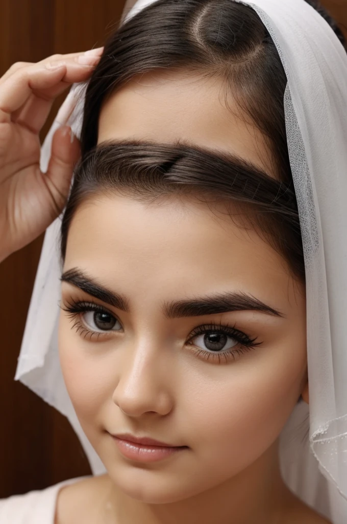 Make me a glue to protect my eyebrows from being poorly made 