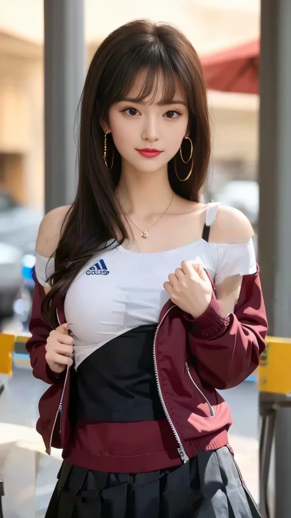 Trainer clothes、Black Skirt