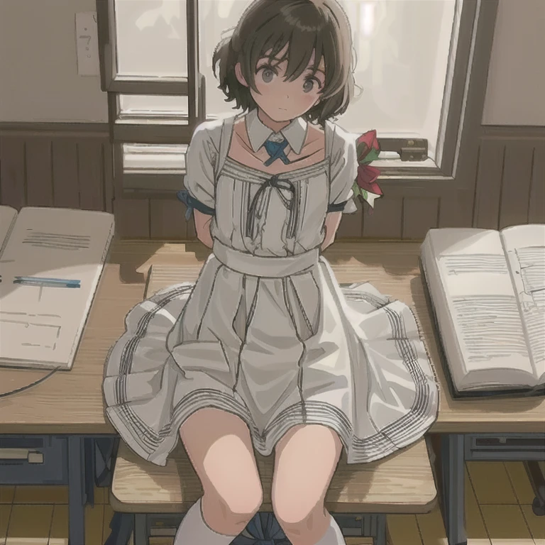 (8K, ultra-detailed, best quality, anatomically perfect body:1.5), (small breast:1.2), shiny skin, (1 girl), (have to pee:1.1), (urge to pee:1.2), (peeing self), (very desperate to pee:1.3), (takes to bathroom), (waiting for bathroom with line), (squatting), (Each one has a different blouse), (Each one has a different maxi Lolita dress:1.4), petticoat, (Each one has a different short boots:1.1), (Each one has a different hair), (knees together and feet apart:1.4), (Rub each other's knees:1.2), (leaning forward:1.3), (hand between legs), (holding the crotch:1.5), (orgasm:1.5), (blush:1.2), (embarrassment:1.1), (impatience:1.4), (flustered:1.2), (fidgeting around:1.5), foot stomping, flowing sweat, (erotic waist swing:1.3), (panting), (breathless:1.4), Erotic feelings, (close eyes, closed mouth:0.9), (orgasm), (looking away:1.2), from side, low_angle_human, (upskirt:1.2),