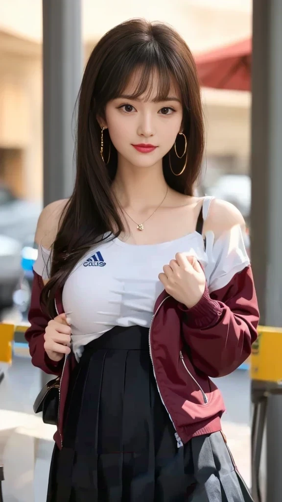 Trainer clothes、Black Skirt