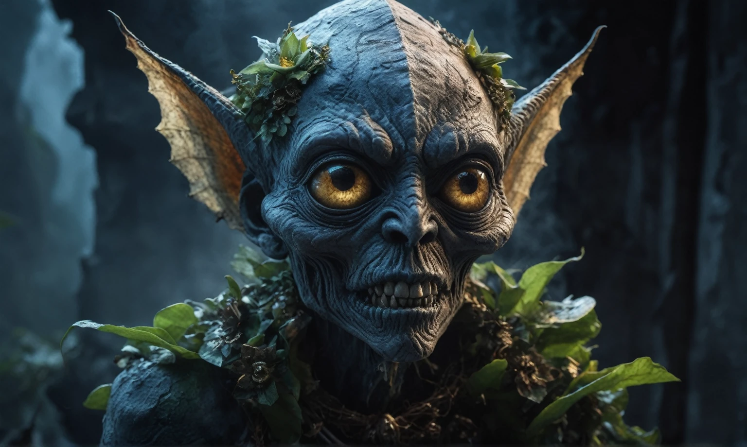 Magical plant ghost flower, ghost flower,carismatic，Incredible，terror
,extremely detailed,intricate details,eyes extremely detailed, high detailed eyes,16k resolution, realistic humid skin,extremely intricate details,Epic Realistic,face anatomically correct,Ultra HD,HDR, natural skin textures, hyper realism,realistic skin texture, hyper detailed,extremely Realism,Ultra Detailed,body logically correct,full body length shot,beggar graphite Manganite sparas, wants eat,survival in criminal city of future,Cinematic,soft colors, Technicolor,natural skin textures, hyper realism, hyper detailed,Extremely detailed,High contrast,Masterpiece,Realistic,Ultra Detailed, intricate details,realistic humid leather,extremly intricate,Epic Realistic, cinematic style,irina yermolova,high contrast,hdr,extremely detailed, [deep night landscape],masterpiece,intricate details,faded,eyes extremely detailed, high detailed eyes,16k resolution,RAW,retina, Nikon Z9,China,Songbird,orc,Li River in Guangxi Zhuang of China,tkt style, Pisces, pointed ears，perfect, ginger，transition between two art styles, Ink painting to photorealism, Double contact, X-ray, Creative, vivid light, masterpiece, fantasy, Abstract, Surrealism, super detailed, high resolution, stop:35,(((creature with a spectral and ghostly appearance)). Her skin is pale, almost translucent.wears dark, torn clothes that float around him, as if permeated by an aura of mourning. Its appearance is complemented by details such symbols of gothic elements, further emphasizing its dark air. is  haunted and tormented entity,pixar movie still,

