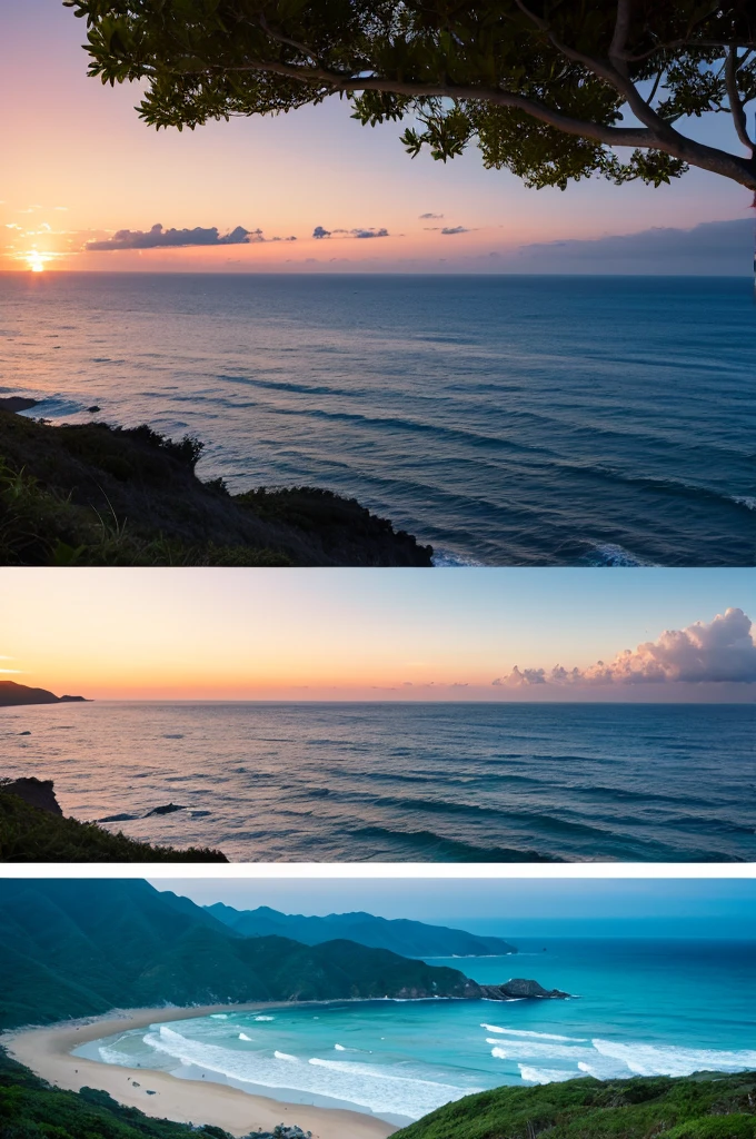 nature、landscape、Ocean、evening