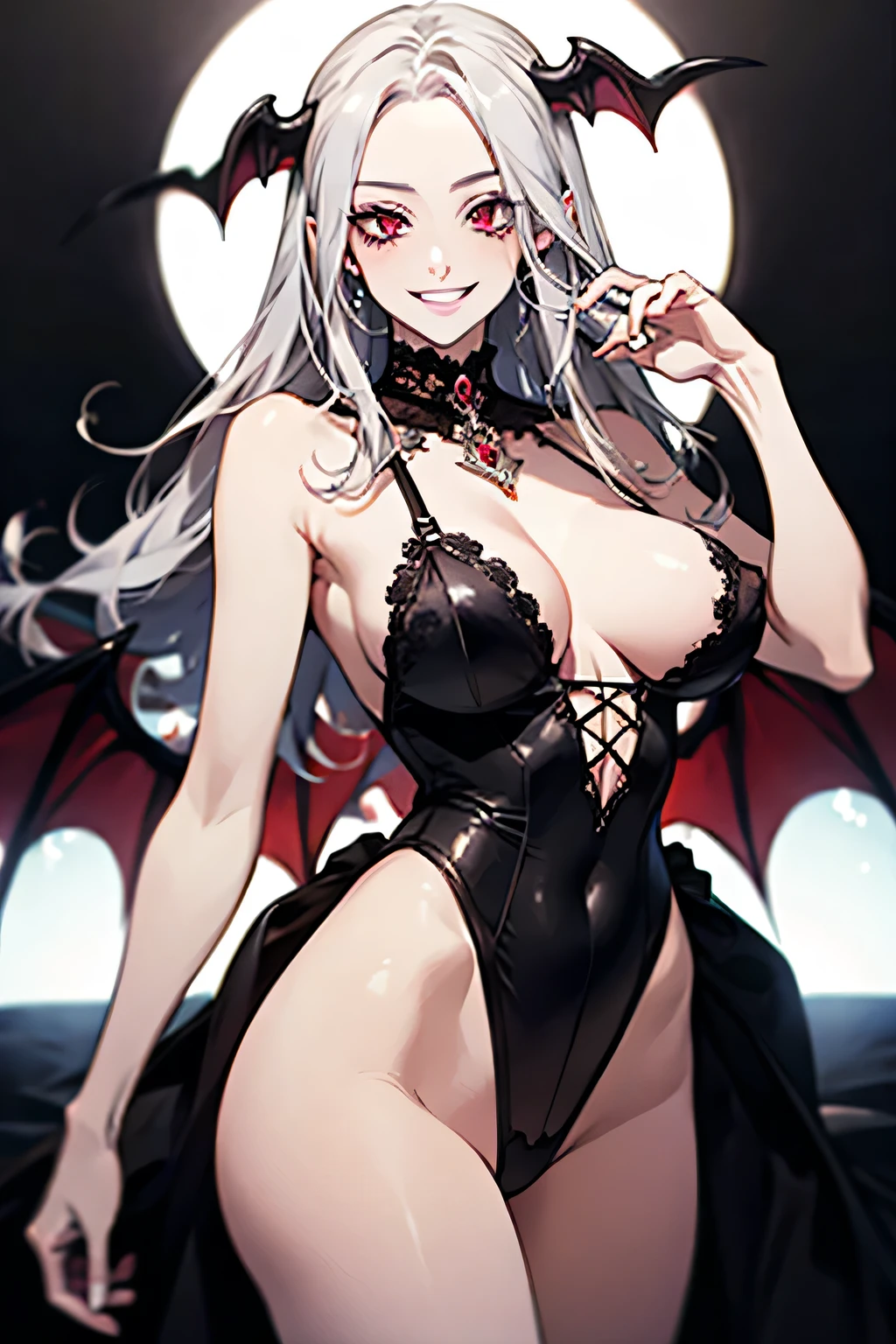 Succubus，Provocative smile