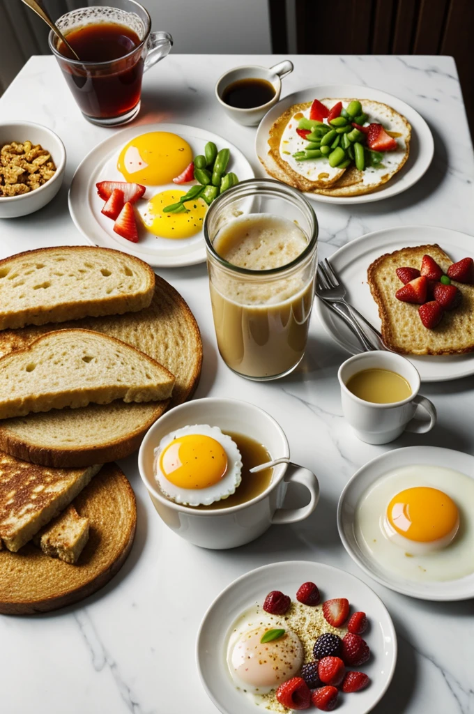 Show me a priceless breakfast