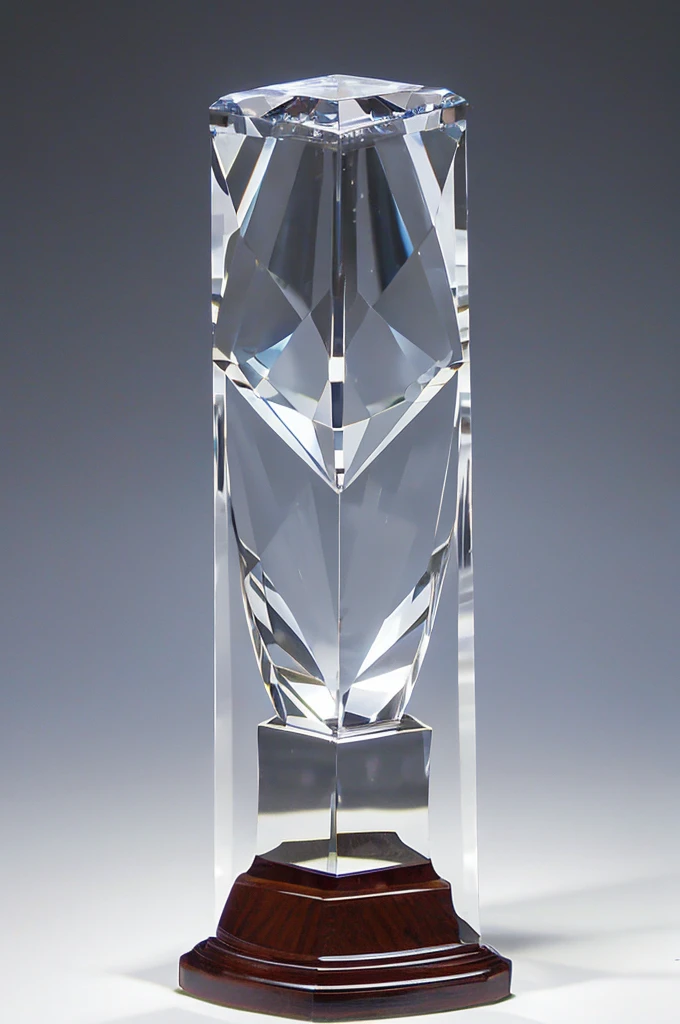 One Shot Crystal Trophy