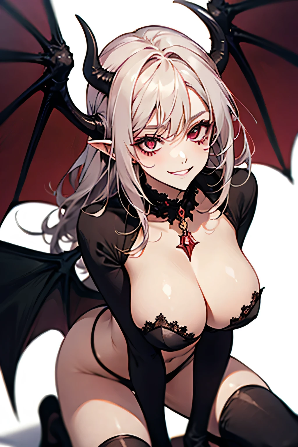 Succubus,Provocative smile