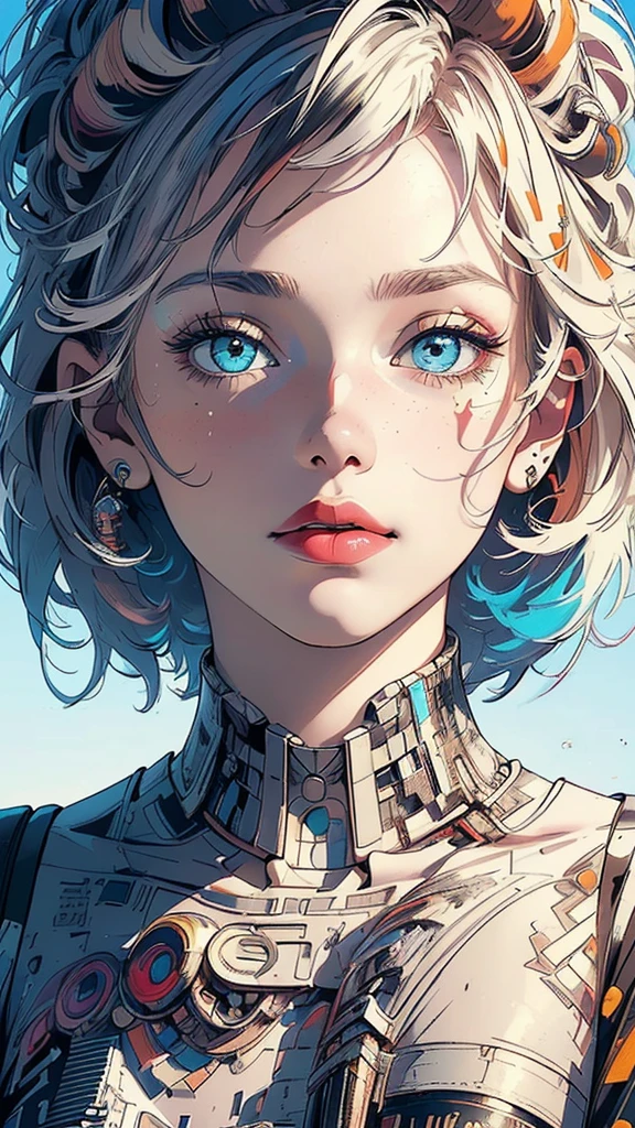 (((masterpiece, highest quality))),(((solo:1.2))),(((1girl:1.2))),32k wallpaper, very detailed,(((((portfolio))))),(((((Close-up))))),(((((bust up))))),((((more various angle)))),(((highlight))),((((heterochromia)))),(((complete. detailed face))),((((Extremely talented)))),(((((most complicated machine))))),(((genius mechanic))),((Overall colorfully)),(((text))),(((typography))),(((sentence))),(((Label))),(detailed movie poster)