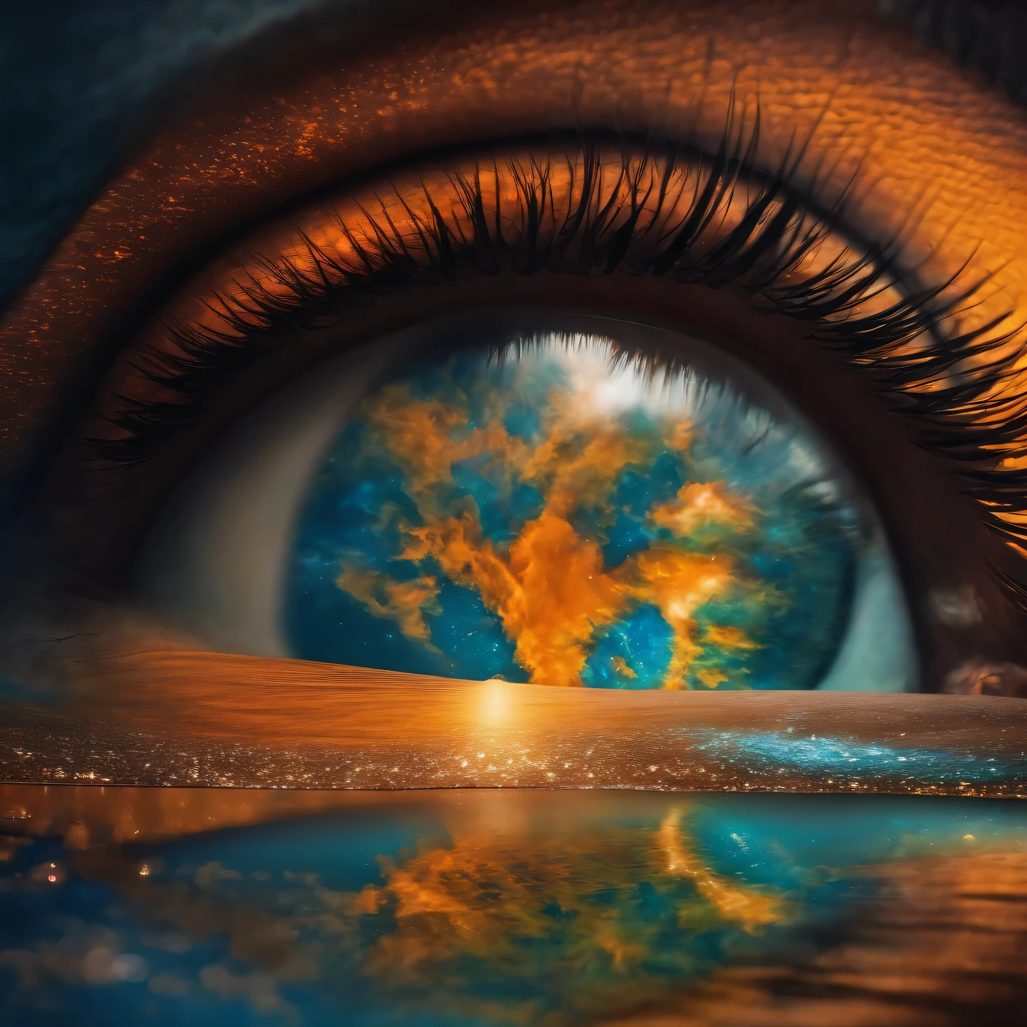 I am seeing the future for the first time with my eyes