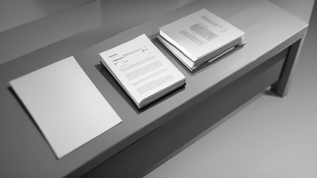 a desk with two test papers, pencil on papers, office, minimalist, clean, simple, high detail, 8k, photorealistic