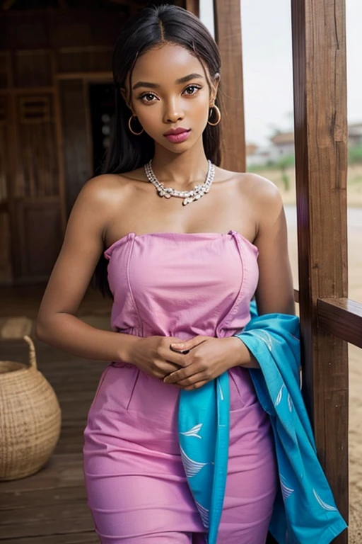 African Beautiful girl.