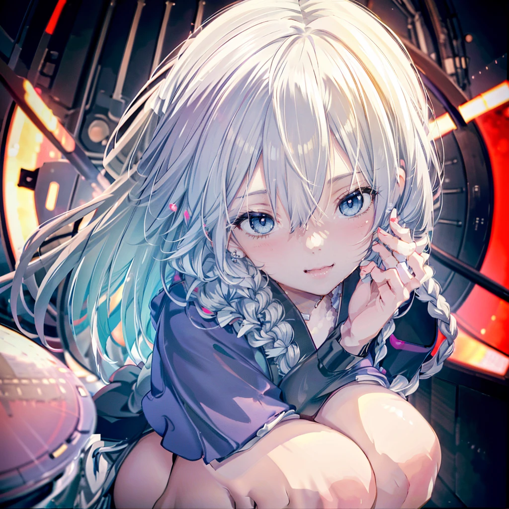 1girl in, hair bobbles, a 28 year old girl, Beautiful and Delicate Face, Stereograms, Exact ratio, Japan Person Model, fair white skin, Long legged, Best Quality, 8K, Super Detail, Authentic Skin, Skin Details, Beautiful eyes, Atmospheric perspective, MASTERPIECE, Full of embarrassment, anaglyph, solid circle eyes, ear blush, surrealism, drop shadow, Perfect Hands, Perfect Legs, Slimed, Japanese Girl, Beautiful Hair, smile, smiling eyes, LARGE BREASTS, BIG BREASTS, HUGE BREASTS, NSFW, Cum in Chest, Cloudy Liquid, Tits Fuck, Lying on Your Back, POV, Tits Out, Paizuri, Breast Squeezing